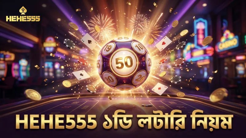 HEHE555-তে ১ডি লটারি খেলার নিয়মাবলী পরিষ্কার ও সহজ।