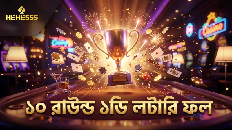 ১০ রাউন্ড বিশ্লেষণে ১ডি লটারির বাস্তব জয়ের হার প্রকাশ।