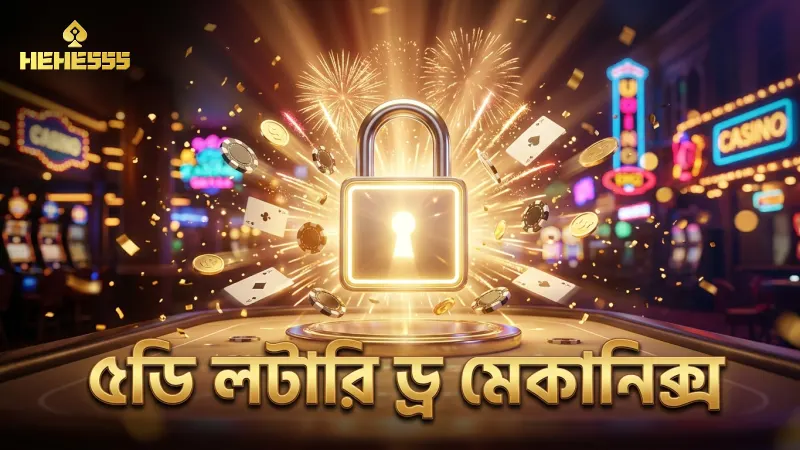 ৫ডি লটারি ড্র প্রক্রিয়ায় র‍্যান্ডম নাম্বার জেনারেটরের গুরুত্ব