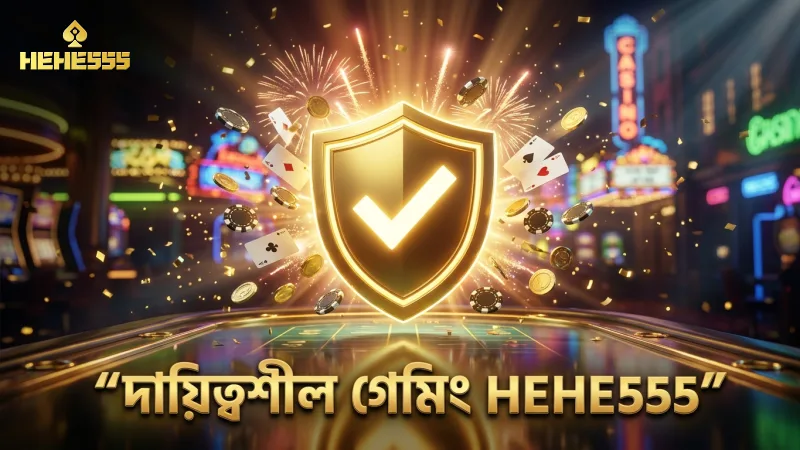 HEHE555 এর দায়িত্বশীল গেমিং নীতিমালা অনুসরণ করুন