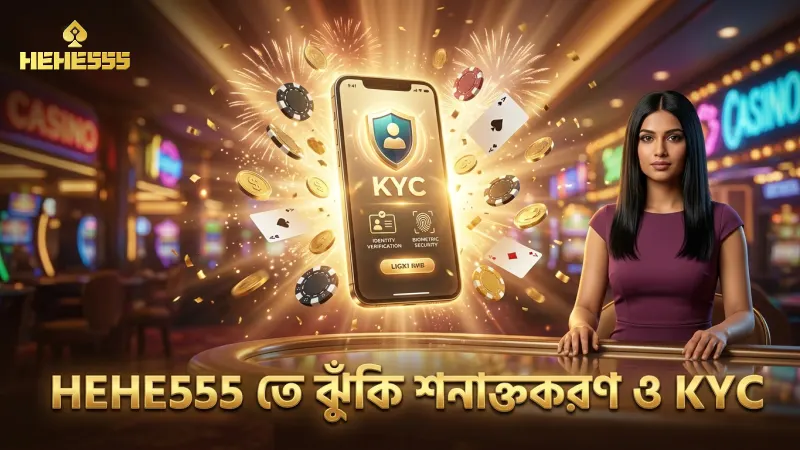 HEHE555 তে ঝুঁকি শনাক্তকরণ ও দ্রুত KYC প্রক্রিয়া নিশ্চিত