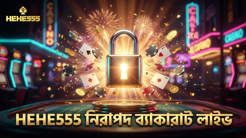 HEHE555 তে ব্যাকারাট লাইভের নিরাপত্তা নিশ্চিত করা হয়।