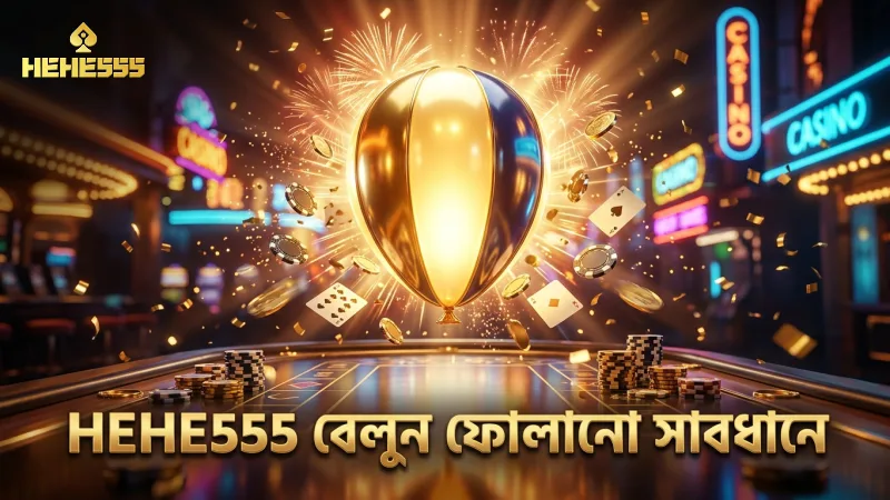 বেলুন ফোলানোর সঠিক সময় বুঝে সাবধানে খেলুন HEHE555 তে