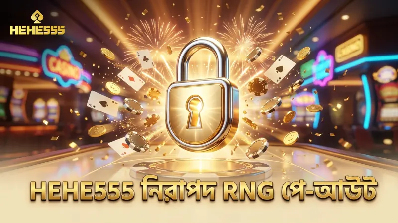RNG ভিত্তিক নিরাপদ পে-আউট নিশ্চিত করে HEHE555
