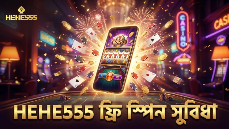 ফ্রি স্পিন অফার মোবাইল থেকে সহজে পাওয়া যায় HEHE555 নিয়ে পরীক্ষা করুন
