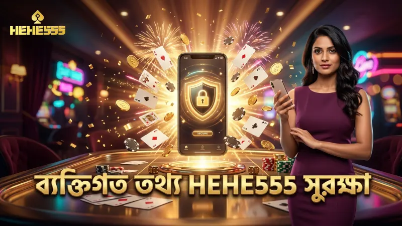 ব্যবহারকারীর তথ্য সুরক্ষায় HEHE555 এর আধুনিক নিরাপত্তা ব্যবস্থা।