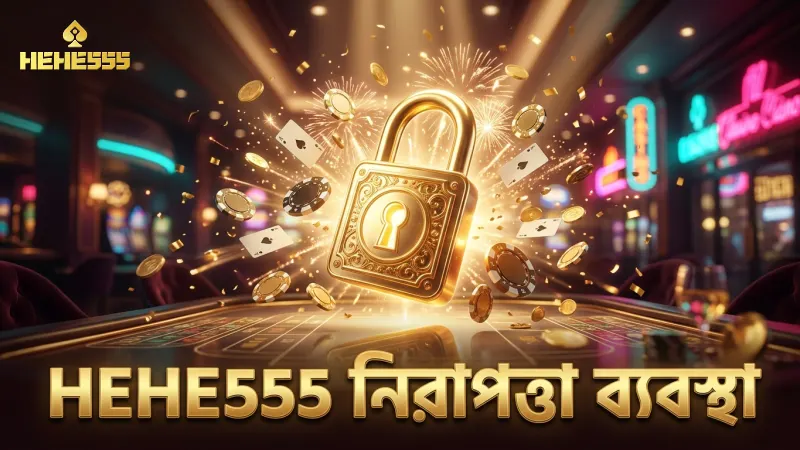 HEHE555 প্ল্যাটফর্মে শক্তিশালী নিরাপত্তা ব্যবস্থা নিশ্চিত করে
