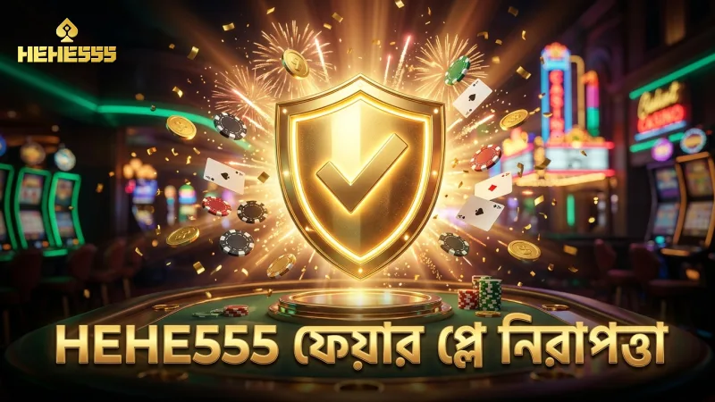 HEHE555 প্ল্যাটফর্মে ফেয়ার প্লে ও নিরাপত্তা নিশ্চিত