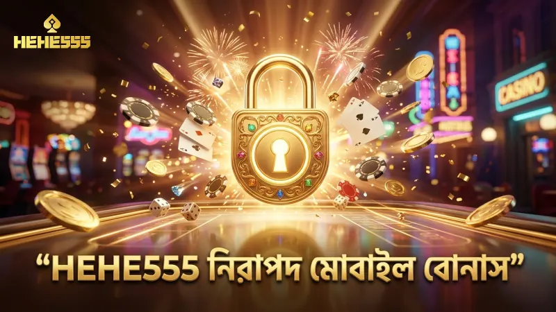 নিরাপদ মোবাইল বোনাস দাবি নিশ্চিত করে HEHE555।