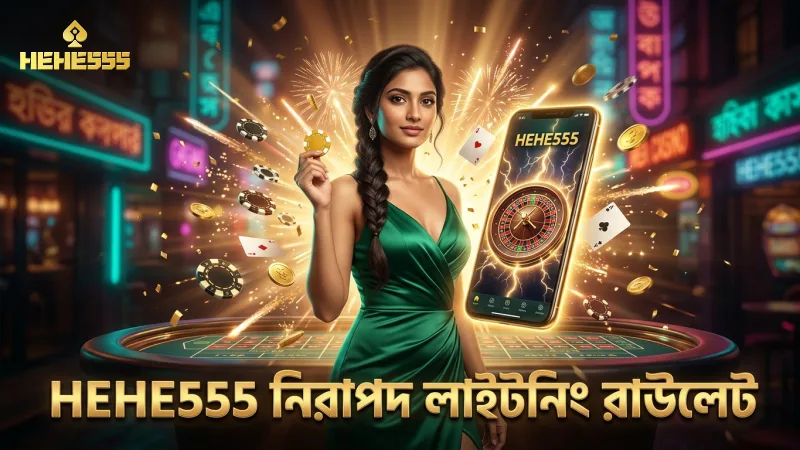 HEHE555 প্ল্যাটফর্মে নিরাপদভাবে লাইটনিং রাউলেট খেলুন