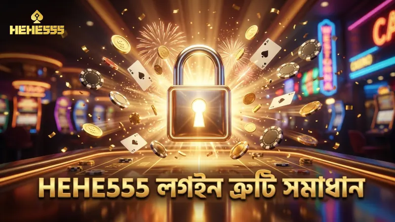 HEHE555 লগইন ত্রুটি দ্রুত চিহ্নিত ও সমাধান করুন