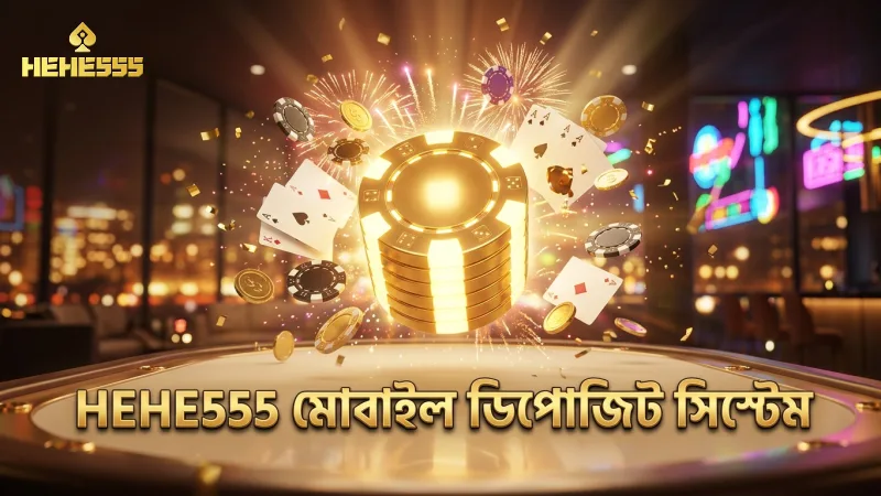 মোবাইল থেকে সহজে ডিপোজিট ও টাকা উত্তোলনের ব্যবস্থা