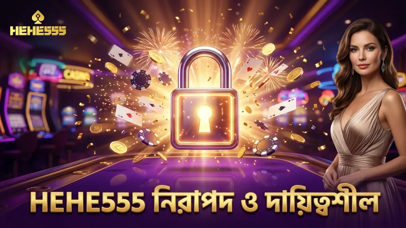 HEHE555 নিরাপত্তা ও দায়িত্বশীল গেমিং নিশ্চিত করে