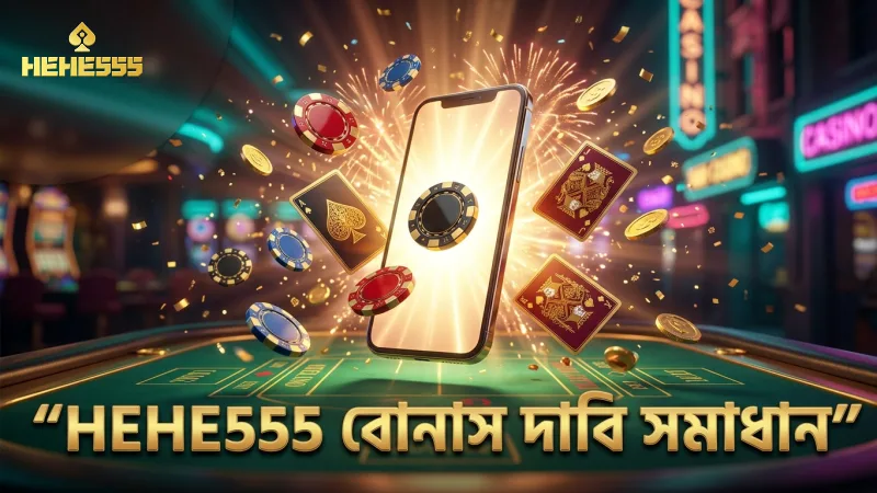 বোনাস দাবি প্রক্রিয়ায় HEHE555 ডিপোজিট সমস্যা দূরীকরণ