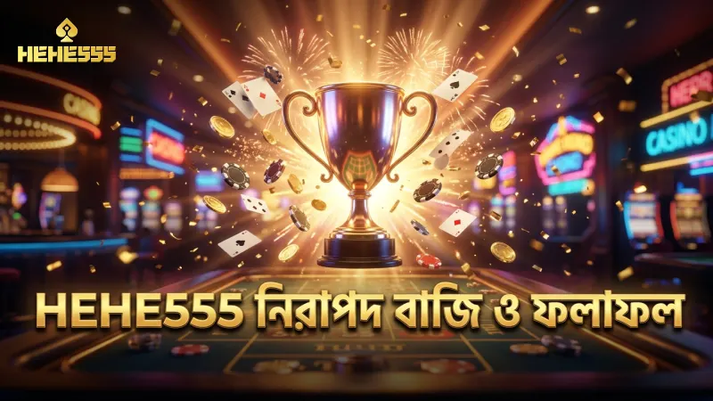 HEHE555 এ স্বচ্ছ ফলাফল ও নিরাপদ বাজি ব্যবস্থাপনা নিশ্চিত