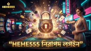HEHE555 প্ল্যাটফর্মে নিরাপদ লগইন এবং এনক্রিপশন