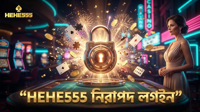 HEHE555 প্ল্যাটফর্মে নিরাপদ লগইন এবং এনক্রিপশন