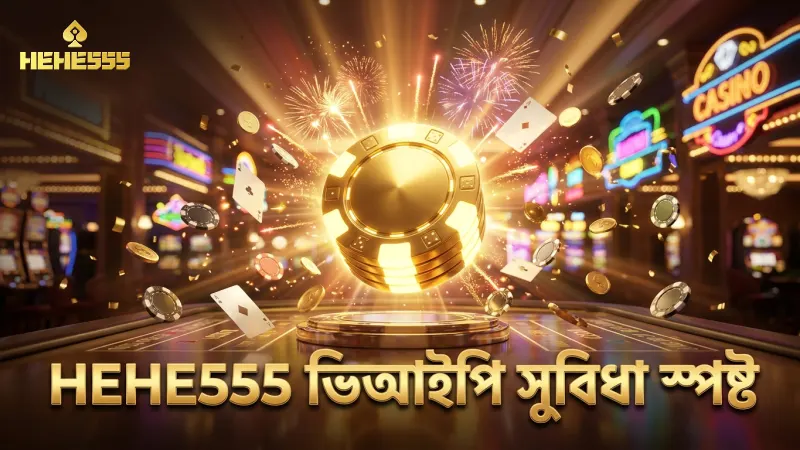 HEHE555 ভিআইপি স্ট্যাটাসের প্রকৃত সুবিধাসমূহ স্পষ্ট করা হয়েছে।