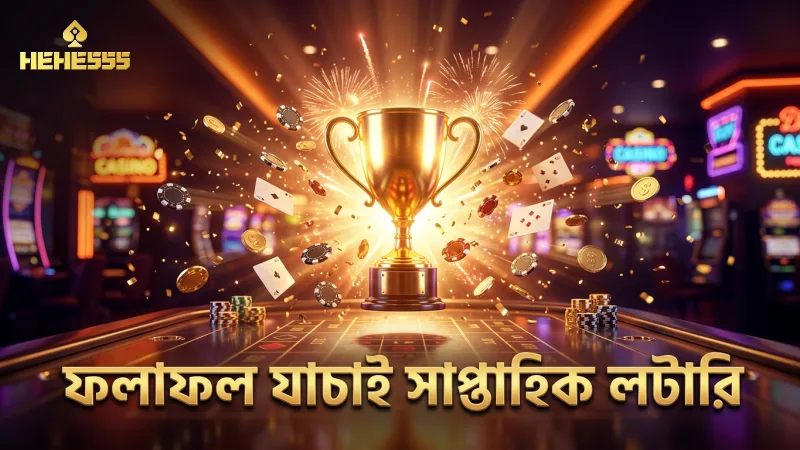 সাপ্তাহিক লটারির অফিসিয়াল ফলাফল প্রকাশের সময় সঠিক তথ্য যাচাই।